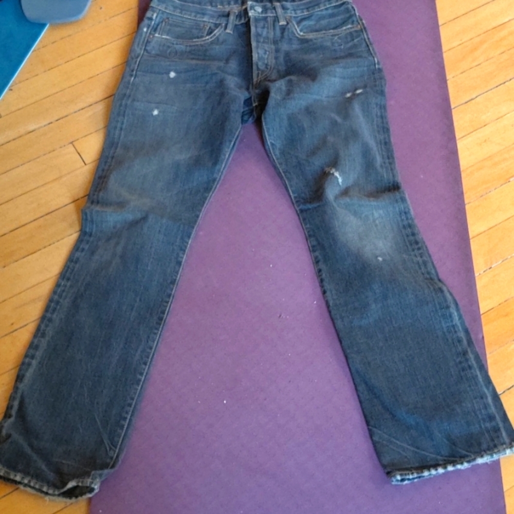 RALPH LAUREN RRL JEANS. DISTRESSED WASHED BLACK!!!